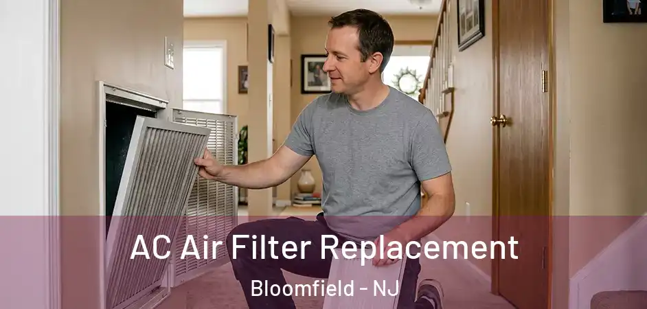  AC Air Filter Replacement Bloomfield - NJ