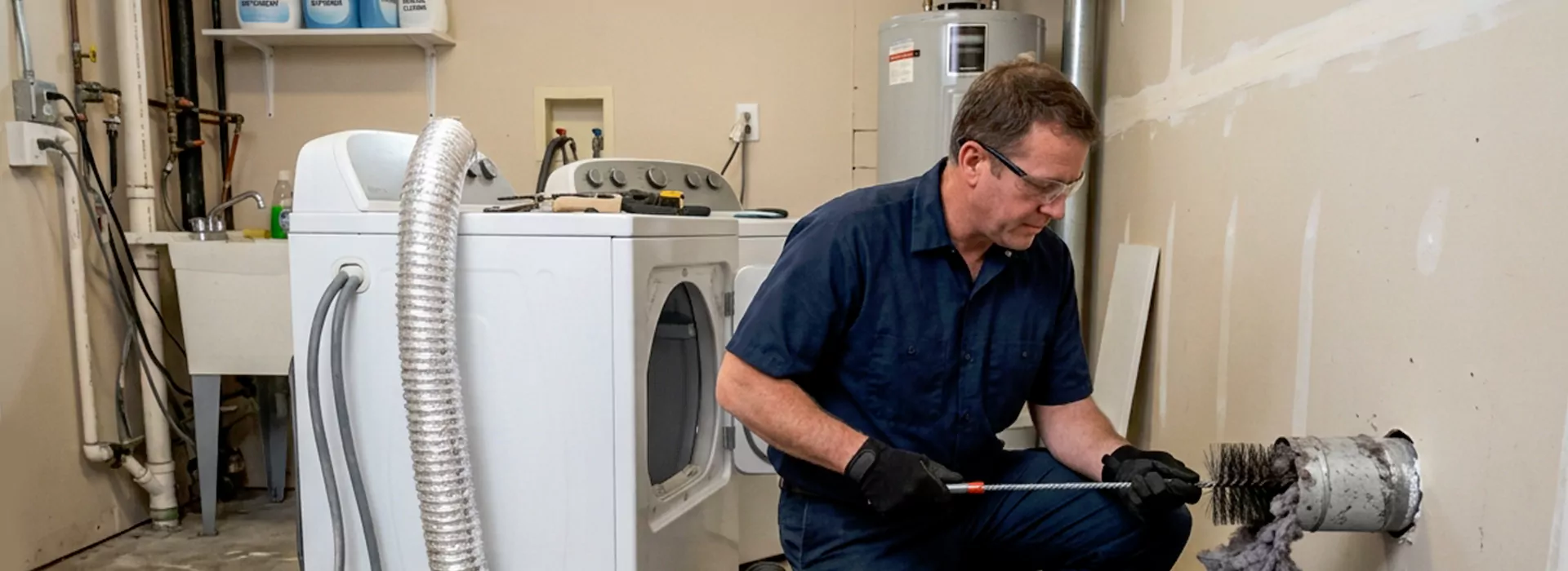 Clogged Dryer Vent Repair in Bloomfield, New Jersey
