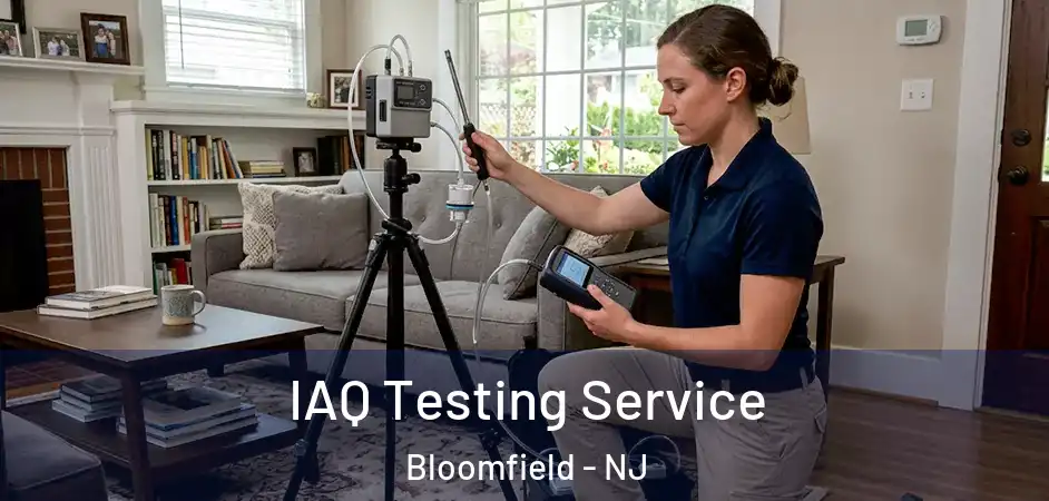  IAQ Testing Service Bloomfield - NJ