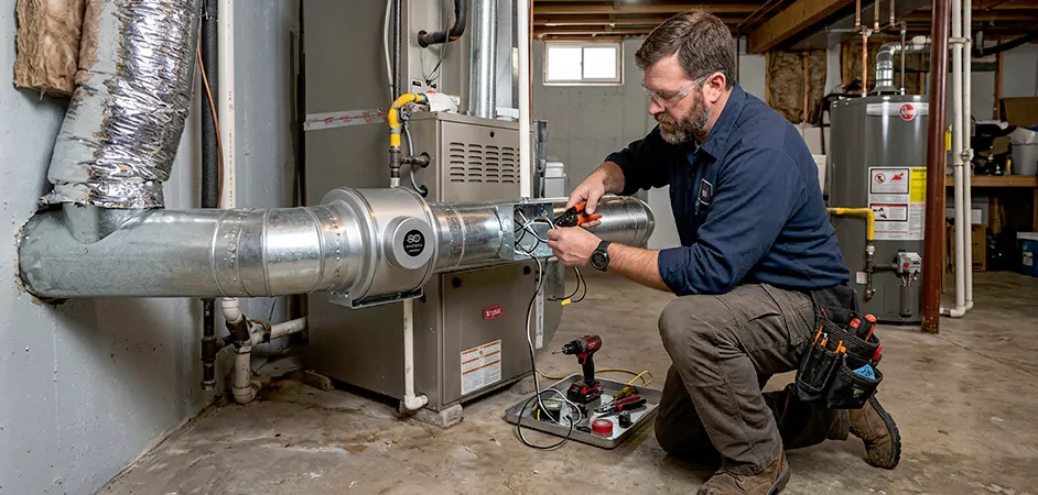 Booster Fan Installation in Bloomfield